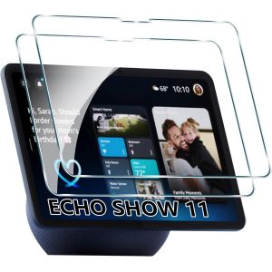 TRAHOO-2 Pièces Verre Trempé pour Echo Show 11 Film de Protection, 9H Dureté, HD Clear, Aux Rayures, Geeignet für Echo Show 11 Protection Écran - Neuf