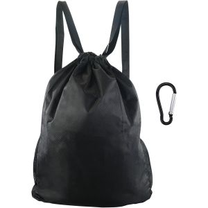 Acdsgd-Sac En Tissu Avec Cordon De Serrage, Sac De Gym Imperm&eacute;able Et Sac &Agrave; Dos Avec Cordon De Serrage, Sac De Sport Et De Natation, Sac De Gym Pour Homme Et Femme, Id&eacute;al Pour L'&eacute;cole, Les - Neuf