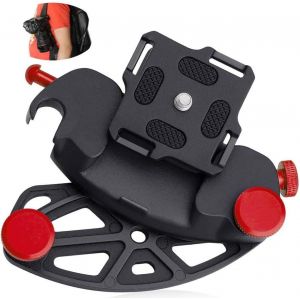 Support De Caméra Sac À Dos Clip De Ceinture Libération Rapide Alliage D'Aluminium Pour Appareil Photo Reflex Slr, Caméra D'Action Gopro Hero Insta360 (Rouge)[GOP6255927] - Neuf