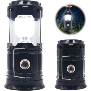 ERYI-® Lanterne De Camping, Lampe De Camping Led, Lanterne De Camping Portable Étanche, Lampe De Camping Pliable Avec Crochet, Pour La Randonnée, L'Exploration, Le Camping, La Pêche, L'Urgence - Neuf