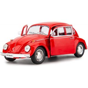 KAJGL-Volkswagen Beetle 1/36 Modèle De Voiture En Alliage De Zinc Jouet Pour Enfants,Véhicules À Rétraction Camion Pour Tout-Petits Enfants Garçons Filles Cadeau - Neuf