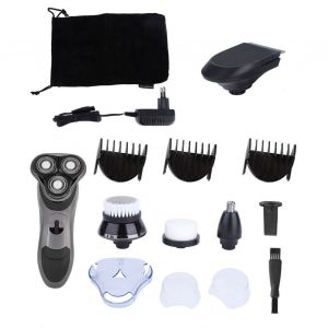 Rasoir Electrique Multifonction 4 En 1, Lavable, Tondeuse A Barbe (Prise Ue) - Neuf