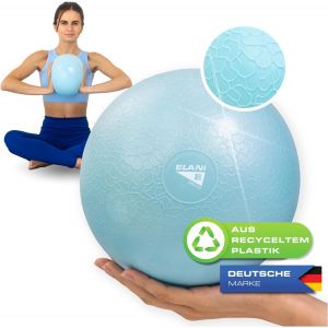 Balle De Pilates-25 Cm-Antid&eacute;rapant Et Super L&eacute;ger-Avec Instructions D'exercices (Fran&ccedil;ais Non Garanti)-Anti-Taches Et Respectueux Du Climat-Jusqu'&agrave; 100 Kg-Petit Ballon - Neuf