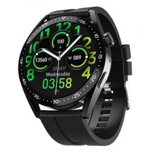 Montre Connect&eacute;e &Eacute;tanche IP67 Avec Appel Bluetooth Et Paiement NFC Noir YONIS - Neuf