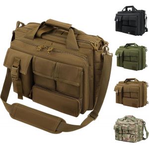 acdsgd-Multifonction Mens Outdoor Tactique en Nylon pour Ordinateur Portable &eacute;paule Messenger Bag Porte-Documents Sacs &agrave; Main Assez Grand pour 15.6" Ordinateur Portable/Appareil Photo - Neuf