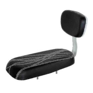 Coussin De Siège Arrière De Vélo Confortable Pour Enfants Avec Dossier ¿ Éponge Durable Et Cuir Pu, Installation Facile Pour Les Balades En Famille - Neuf