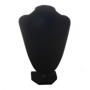 Boutique Mannequin Buste Bijoux Collier Pendentif Boucle D'oreille Pr&eacute;sentoir Stand Support,Noir-Xl - Neuf