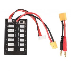 7.4V LiPo Parall&egrave;le Carte De Charge 3Pin 4mm Banana Plug 2S 3S Plaque de Charge De Batterie Au Lithium pour Imax B6 - Neuf