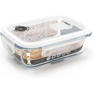 Kalanka-- Boite De Conservation En Verre - Rectangulaire - 650 Ml - Pour Cuire, Conserver, Transporter Et R&eacute;chauffer - 100% Herm&eacute;tique - Neuf