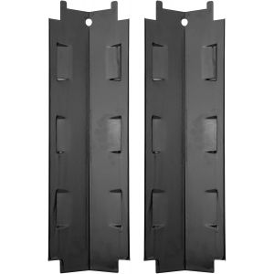 Ulteronixshop-2 Pi&egrave;ces Tentes De Chaleur De Gril, 37cm Diffuseur Chaleur Accessoires Tentes De Chaleur De Remplacement Universelles En Acier Inoxydable Pour Gril &Agrave; Gaz Plaque De Flamme - Neuf