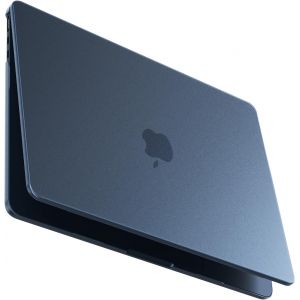 acdsgd-Compatible avec Coque MacBook Air 13 Pouces M4 M3 M2 2025 2024 2022 Rigide Housse Ultra-Fine pour Mac Book Air 13,6 A3240 A3113 A2681 Pochette Mate Protection Ordinateur Portable- Bleu Minuit - Neuf