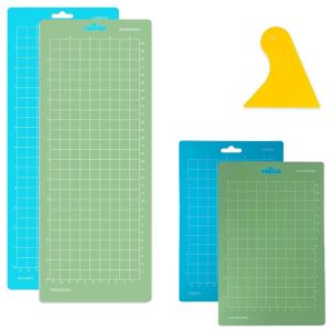 Tapis De Découpe Pack 4 Tapis De Découpe 4,5x12 Et 4,5x6,5, Tapis De Découpe Pour Vinyle (Poignée Standard, Poignée Légère) - Neuf