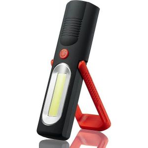 Lampe D'inspection Led + Cob Polyvalente - Lampe De Poche Mains Libres Pour Garage Et Atelier Pour Camping, Barbecue Et R&eacute;parations - Compacte Et Durable - Neuf