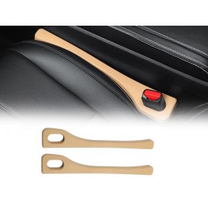 Cale-si&egrave;ge auto beige (2 pi&egrave;ces) - Entretoise pour console centrale - Neuf