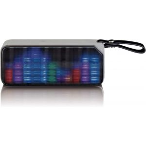 lbgwp60-Enceinte Bluetooth Bt-191 - Stéréo Portable - Effet Lumineux Multicolore - Aux, Nfc - Protection Contre Les Projections D'Eau - Neuf