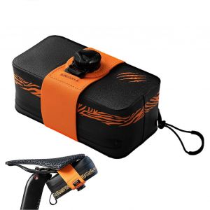 Sacoche De Selle De V&eacute;lo, Rangement, Installation Facile, Accessoires De Cyclisme, Orange, R&eacute;f. : 7537 - Neuf