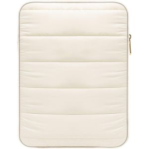 LORANKA-Housse de Protection Tablette de 9-11 Pouce Compatible avec iPad air 5 10.9""2022, iPad Pro 11 2021-2018, Tab S8 11""/Tab A 10.1, Sac de Transport Durable,Sacoche de Tablette Portable,Blanc Lai - Neuf