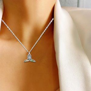 Charme Tendance Queue De Sir&egrave;ne Pendentif Collier Bijoux &Eacute;l&eacute;gant Cadeau Pour Femmes Fille - Neuf