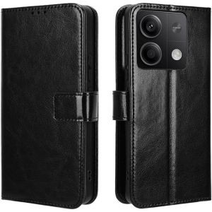 Kal-Coque Pour Redmi Note 13 5g Étui Pochette De Portefeuille De Protection Stand Fonction [Fermeture Magnétique] Antichoc Housse Avec Carte Fentes - Neuf