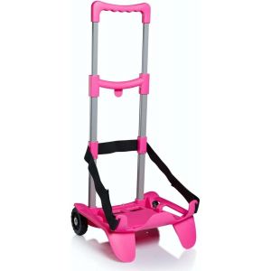Seven Be Box Top-Trolley Trolley Backpack Lock Pink - Neuf
