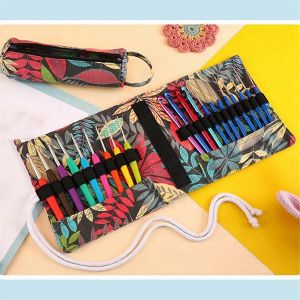 Sacs en laine tricotés portables Fashine Petit sac de rangement de fil pliable C - Neuf