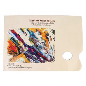 A3 Tear Off Palette Papier Jetable Couleur Assortie Papier Pour Aquarelle Peinture &Agrave; L'huile Gouache - Neuf