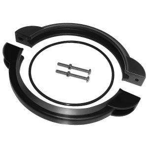 La pièce de rechange de la pince de la pompe de filtre à sable 11380 s'adapte à la pompe de filtre à sable de piscine Intex pour 12 et 14 pouces,avec ORing et vis - Neuf