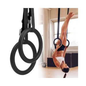 Anneaux De Gymnastique Réglables De Qualité Supérieure Pour Le Fitness À Domicile - Outil De Musculation Pour Le Haut Du Corps Et Le Tronc - Lot De 2 - Neuf