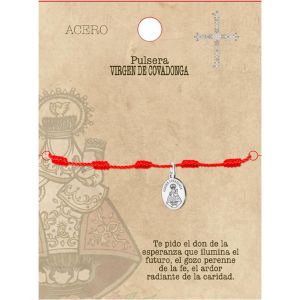 Eryi-Bracelet 7 N?Uds Rouges Avec Sainte Ou Vierge En Acier Inoxydable - Amulettes De La Chance Et Protection - Bracelet Mauvais ?Il Pour Les Couples Et L'amitié - Bijoux Réglable En Fil Rouge - Neuf