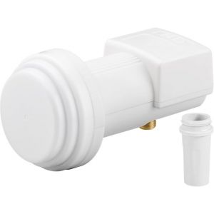 Convertisseur LNB universel, LNB pour antenne parabolique, universel Single LNB, LNB Sat Digital (DVB-S2), bruit 0,1 dB, 8K, 4K, UHD, HDTV, 3D, - Neuf