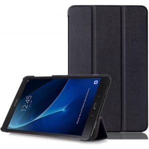 ELVORIX-Coque pour Galaxy Tab A6, en cuir synth&eacute;tique, pour Samsung Galaxy Tab A 7"", SM-T280/SM-T285, tablette 2016 avec fonction de soutien *Nero Galaxy Tab A 10.1 (2016) - Neuf