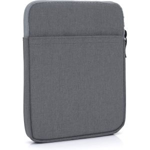 KAL-Pochette Nylon Pour Tablette Jusqu'À 10 Pouces -Protection Pour 25,5 X 17,5 Cm -Ex. Ipad 9,7 Inch, Samsung Galaxy Tab S3 -Gris Foncé - Neuf