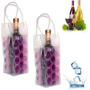 Refroidisseur De Vin En Gel &iquest; Violet, Taille Unique - Neuf