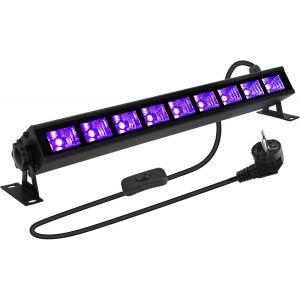 Projecteur Led Cob 36 W, Lumière Uv 395 Nm Pour Soirées À La Lumière Noire, Idéal Pour Les Affiches À La Lumière Noire, Les Décorations De Scène Et De Jardin - Neuf