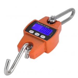 Balance suspendue, 300 kg, balance industrielle pour grue, ecran LCD numerique, ideale pour les gros bagages, la ferme, la chasse, la peche et les activites de plein air. - Neuf