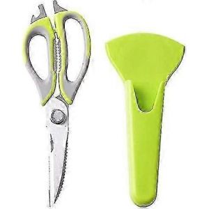 Ciseaux Professionnels De Cuisine,Ciseaux Alimentaires Multifonctions En Acier Inoxydable,Ouvre-Bouteille,Ciseaux De Cuisson Amovibles Pour Viandes,Herbes,Os De Volaille,Fi - Neuf