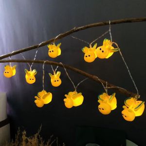 KAL-10 Led 1,65M Papillon Guirlande Lumineuse En Forme D'Animal,Lumières Féériques Veilleuse Lumière Suspendue,Décoration De Noël Guirlande Lumineuse (1.65M-Batterie, Papillon) - Neuf