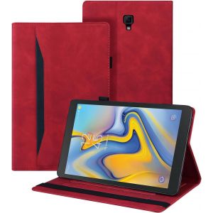 LORANKA-Coque Samsung Galaxy Tab A 10.5 Pouces (SM-T590/SM-T595) 2018 &Eacute;tui de Cuir PU avec Fonction Support Housse de Protection Tablette pour Samsung Galaxy Tab A 10.5 Pouces,Rouge - Neuf