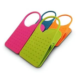 Support &agrave; verre pour table pince g&eacute;ante jaune * Dimensions : 160 x 75 x 40 mm * Mati&egrave;re : plastique Fonctions : Pince multi - Neuf