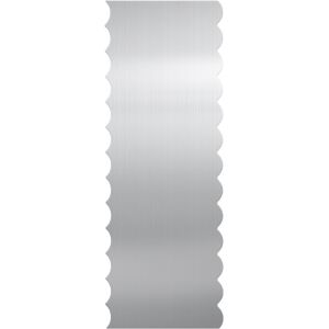 KAL-Spatule À Gâteau En Acier Inoxydable -Grattoir À Gâteau -Accessoire De Pâtisserie -22 X 7,8 Cm -Spatule À Gâteau Pour Faire Fondre Le Glaçage -Outil De Bricolage (Pointe) - Neuf