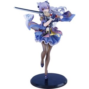 Sansh-Genshin Anime Figure, Genshin Figurine De Collection, Keqing Statues De Dessin Animé Figurine De Collection Jouet Pour Enfants Et Fans D'anime - Neuf