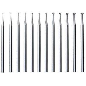 12 Pcs 90o Hart Burr - 3/32inch Tige 90 Degrés Coeur Burs Bijoux Engarving Bits Lapidary Burr Set - Neuf