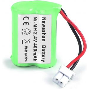 Batterie Compatible Avec Alcatel T&eacute;l&eacute;phone Sans Fil Vision/Vision Duo Logicom Retro 70 Essentiel B 8001496 Tsf Dect Telephonique R&eacute;tro Babyphone 400mah 2,4v Rechargeable Ni-Mh Piles Accu - Neuf