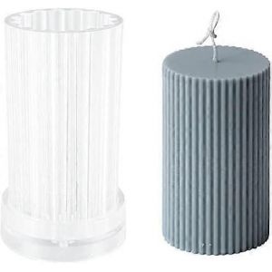 Moules &Agrave; Bougies En Plastique Pour La Fabrication De Bougies Parfum&eacute;es Faites &Agrave; La Main Forme De Colonne 3d Forme De Bougies Pour Cire De Soja - Neuf