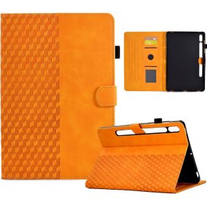 Coque Pour Samsung Galaxy Tab S9 Ultra / S8 Ultra 14.6 Pouce Premium Cuir Pu Housse [Sm-X916b/X910n] Etui De Protection Poche Case Avec Support Pour Samsung Tab S9 Ultra - Orange - Neuf