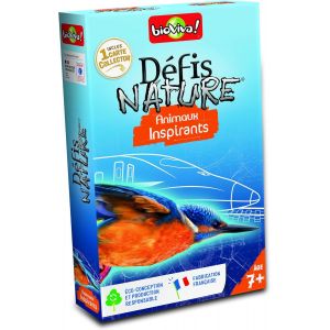 Eryi-- Défis Nature - Animaux Inspirants - Pariez Sur Les Points Forts De Ces Animaux Pour Gagner La Bataille - Jeu De Cartes - 2 À 6 Joueurs - 7 Ans - Fabriqué En France - 400350 - Neuf