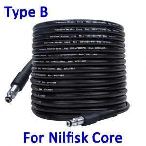 Tuyau de nettoyage d'eau haute pression 610m,cordon de tuyau de lavage à pression,tuyau d'eau de lave-auto pour Nilfisk Gerni HUSQVARNA--Type B-10m - Neuf