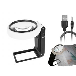 Loupe &Eacute;clairante Portable Sur Pied 3,5x 25x - Neuf