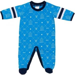 12 Mois - Grenouill&egrave;re Om - Collection Officielle Olympique De Marseille - B&eacute;b&eacute; - Neuf