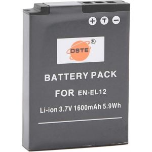 Rechange Batterie pour Nikon EN-EL12 Coolpix P300 P310 P330 P340 S31 S70 S610 S620 S630 S640 S800c S1000pj S1100pj S1200pj S6000 S6100 S6150 S6200 S6300 S8000 S8100 S8200 S9050 S9100 S9200 S9300 - Neuf